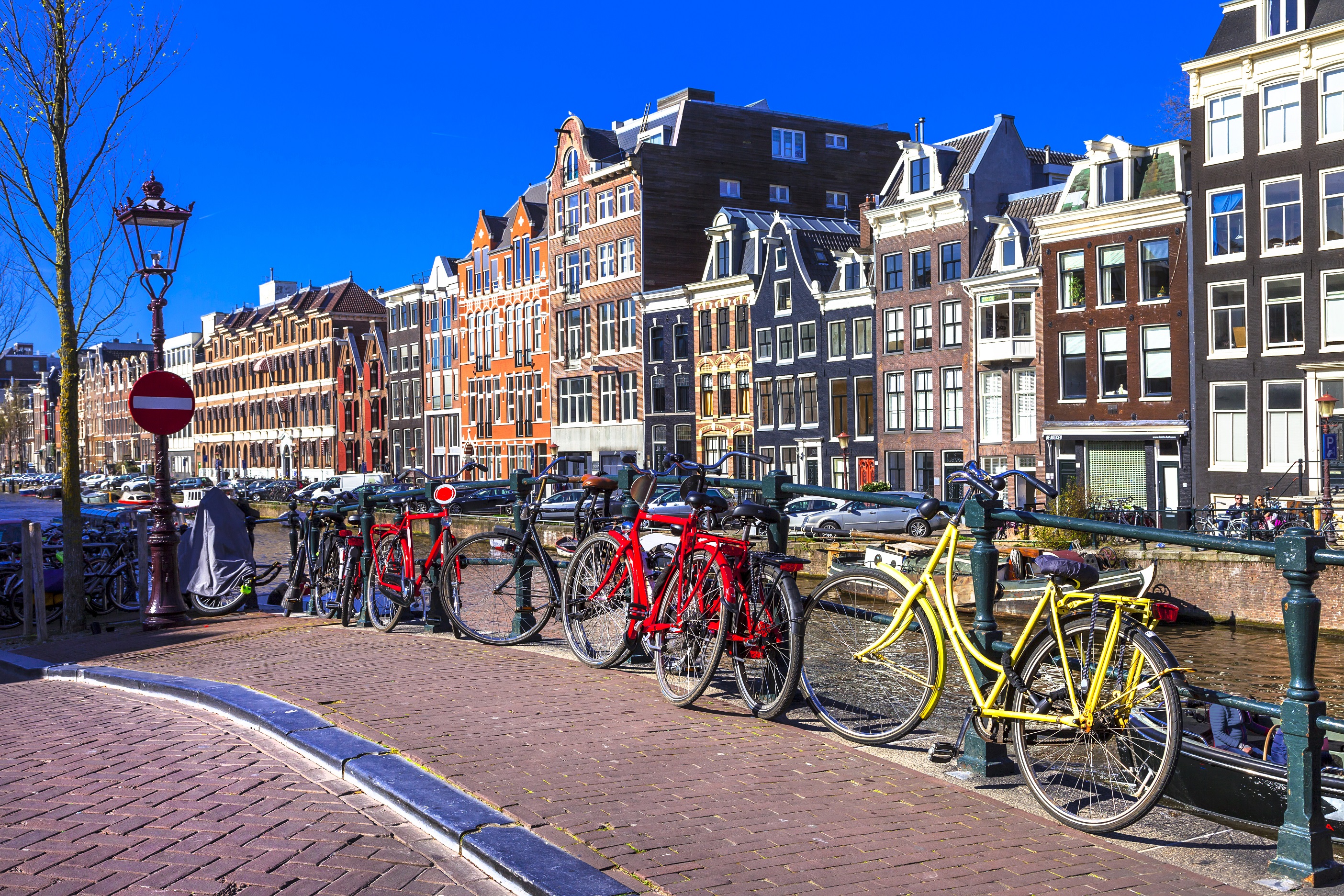 Amsterdam - jazda na rowerze, city break